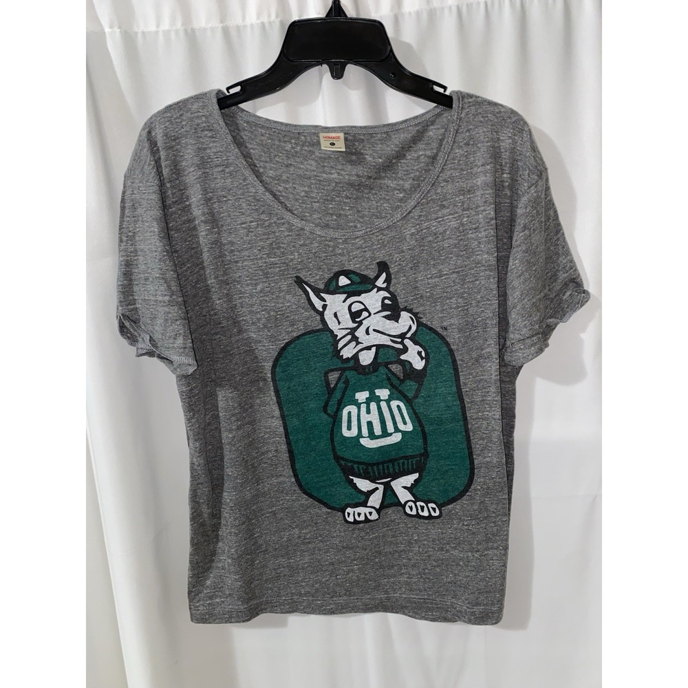 Homage Ohio University Bobcats T Shirt Womens XL‎